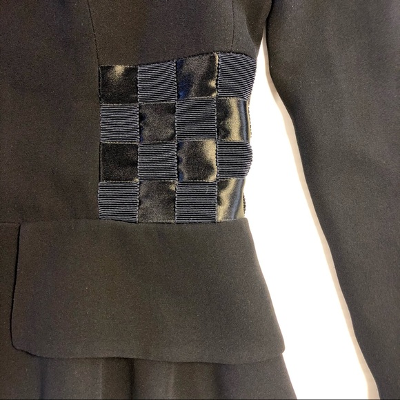 Armani Collezioni Black Peplum Blazer, 8 - Picture 12 of 14